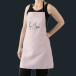 Nail Artist Technician Modern Typography  Apron<br><div class="desc">This apron for nail artists features modern typography and a sleek, stylish design perfect for professionals in the beauty industry. With its comfortable fit and practical pockets, this apron is both functional and fashionable, providing an ideal way to stay organized while showcasing your passion for nail artistry. Made with durable...</div>