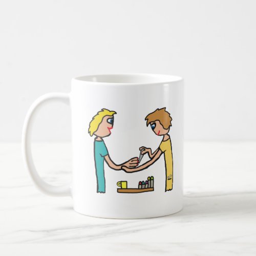 Nail Bar Salon Technician Coffee Mug