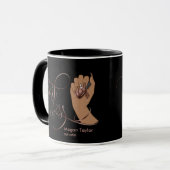 Nail Boss, gift for nail Technician manicure Mug (Front Left)
