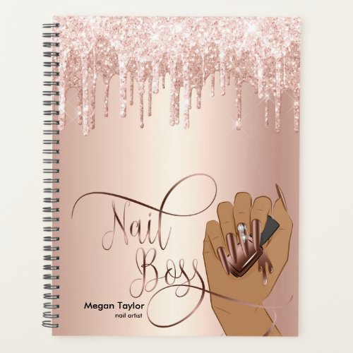 Nail Boss nail Technician long nails manicure Planner