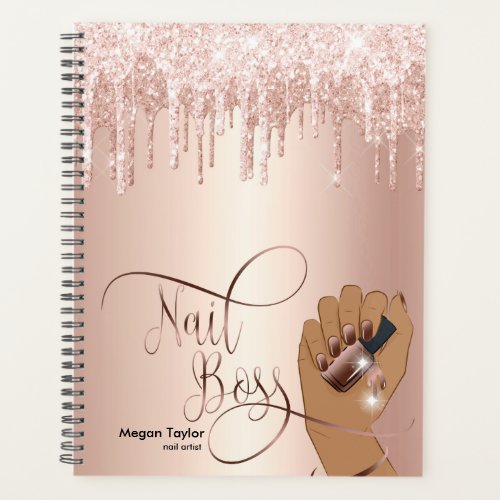 Nail Boss nail Technician long nails manicure Planner