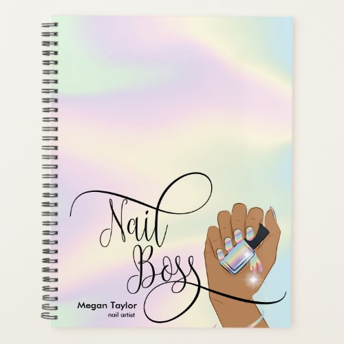 Nail Boss nail Technician long nails manicure Planner