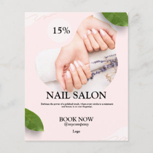 nail cosmetics beauty business promotion Flyer