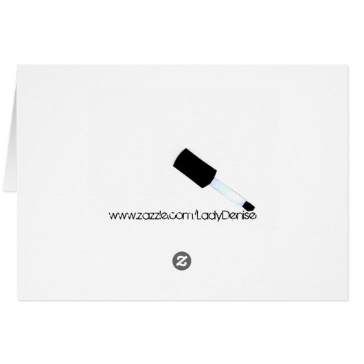 Nail Diva Cards (Back Horizontal)