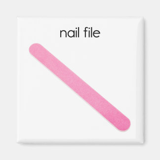 Nail File Refrigerator Magnet