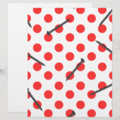 nail pattern with dots (Front/Back)