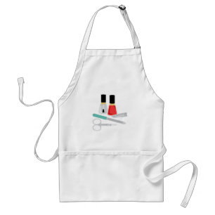 Nail Polish Adult Apron