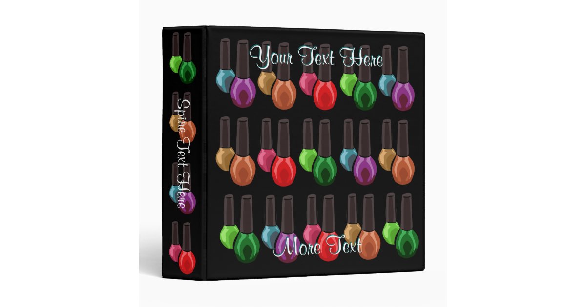 Nail Polish Binder | Zazzle