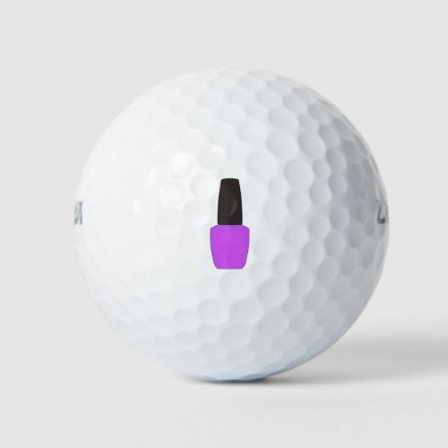 Nail Polish Bottle Golf Balls