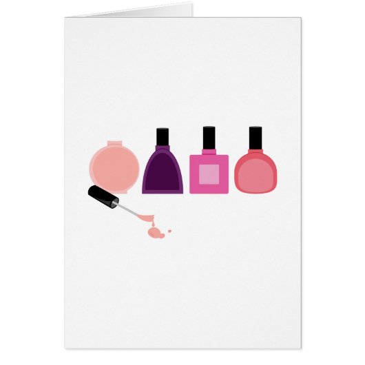 Nail Polish Bottles Cards (Front)