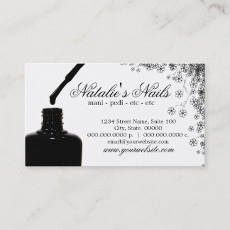 Nail Polish Business Cards