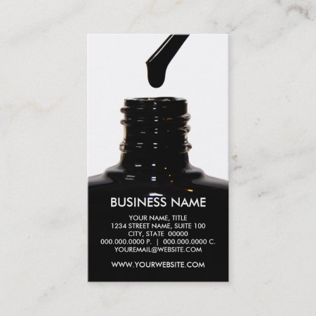 Nail Polish Business Cards