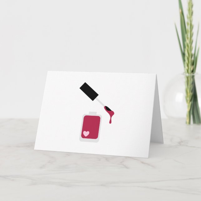 Nail Polish Card (Front)