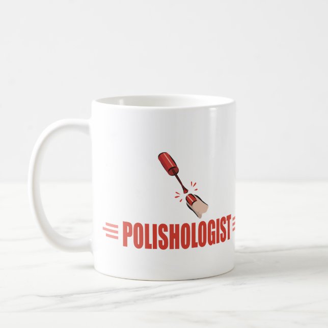 Nail Polish Coffee Mug (Left)