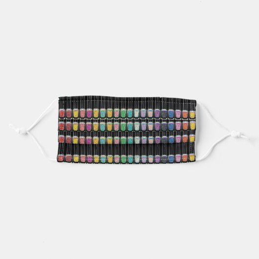 Nail Polish Face Mask (Front, Folded)
