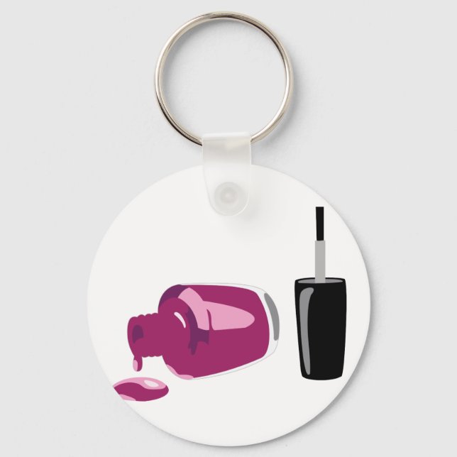 Nail Polish Keychain (Front)
