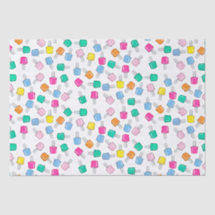 Nail Polish Mani Pedi Cosmetologist Birthday Tissue Paper