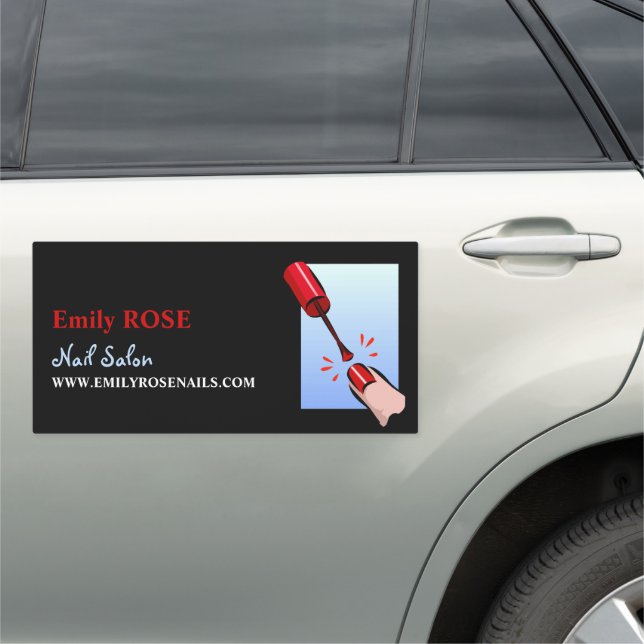 Nail Polish, Nail Technician Car Magnet (In Situ)