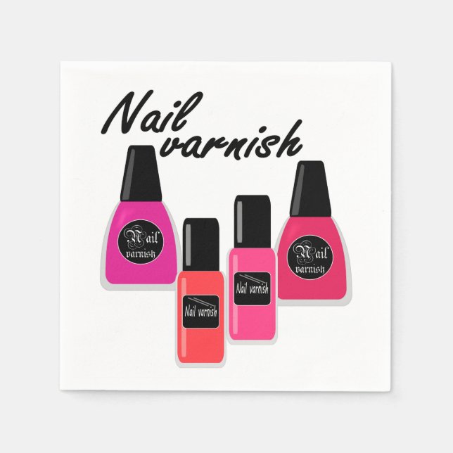 Nail Polish Napkins (Front)