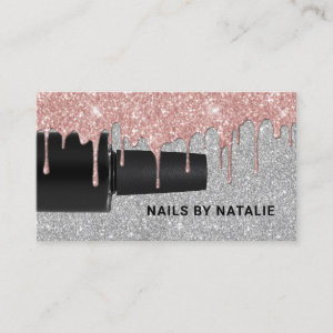 Manicurist and Nail Salon Business Cards - Girly Business Cards
