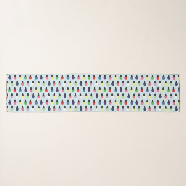 Nail Polish Scarf (Front (Horizontal))