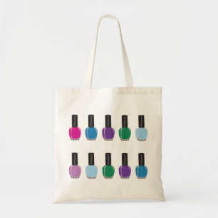 Nail Polish Shopper Tote Bag