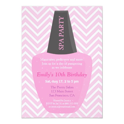 Nail Polish Invitation 9