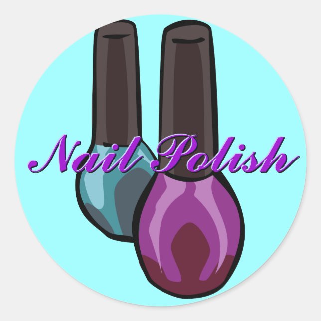 Nail Polish Stickers (Front)