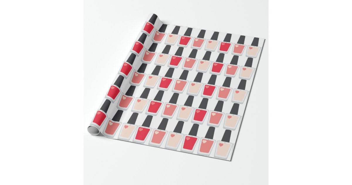 Nail Polish Wrapping Paper | Zazzle