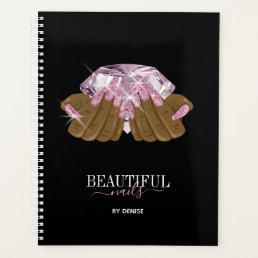 nail salon appointment book hand nails technician planner