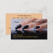 Nail Salon Business Card (Front/Back)