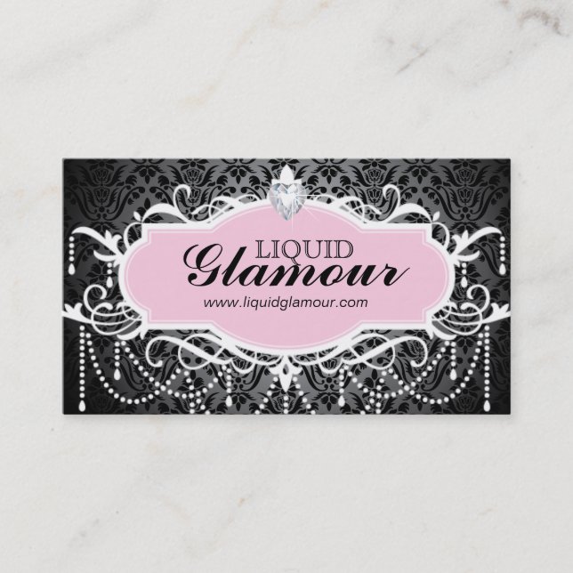 Nail Salon Business Card (Front)