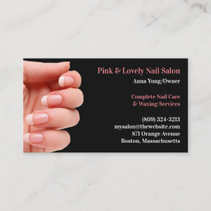 Nail Salon Business Card