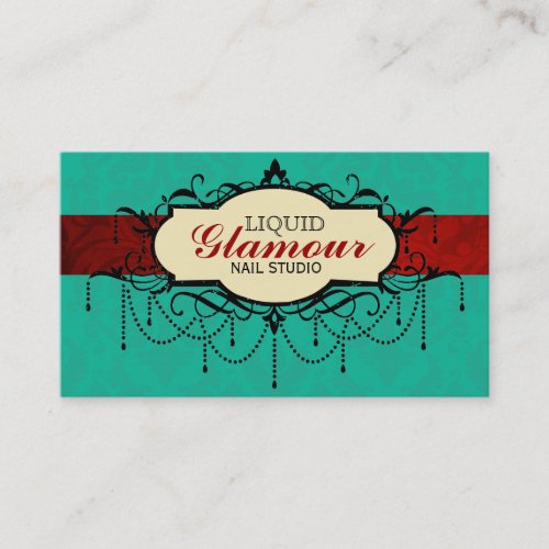 Nail Salon Business Card