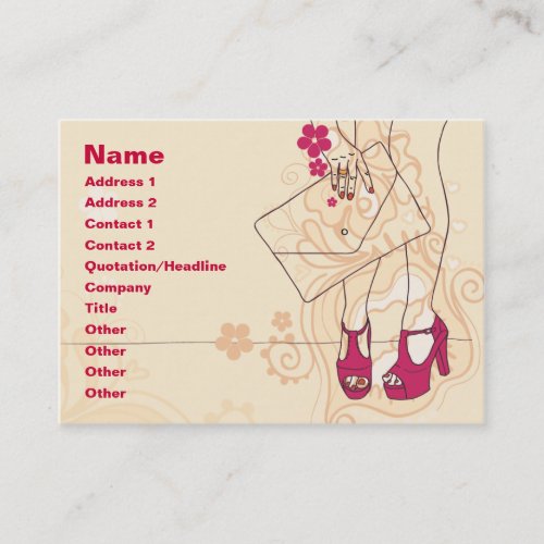 Nail Salon Business Card