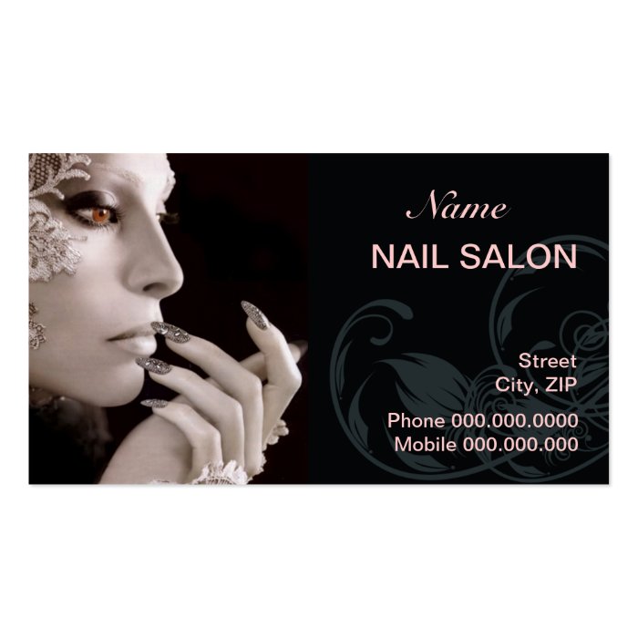 Nail Salon Business Card