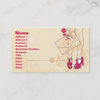 Nail Salon Business Card