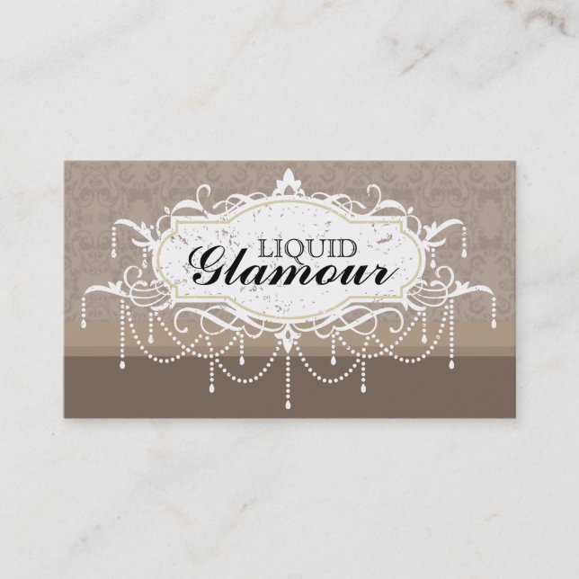 Nail Salon Business Card (Front)