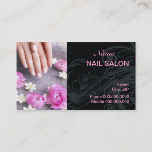 Nail Salon Business Card