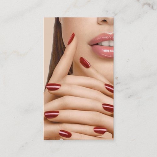 Nail Salon Business Card