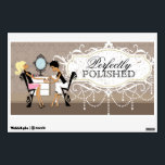 Nail Salon Decal<br><div class="desc">Customizable Nail Salon Decal - Created by Colourful Designs Inc and Licensors. Copyright 2012-2013.</div>