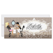 Nail Salon Gift Certificate Cards