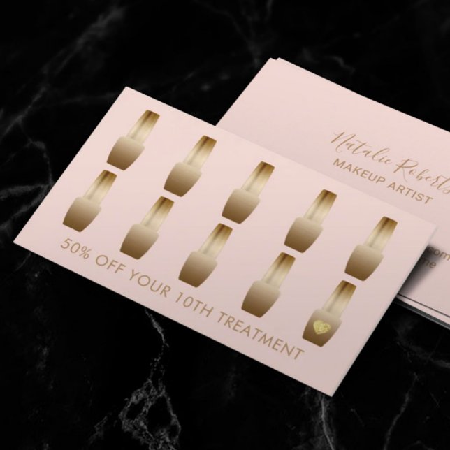 Nail Salon Makeup Artist Manicurist Blush Loyalty (Creator Uploaded)