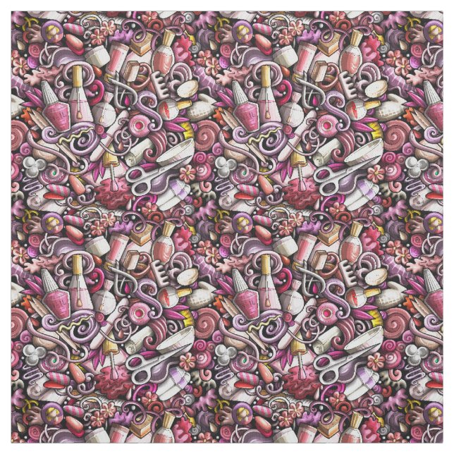 Nail Studio Pattern Fabric (Swatch)