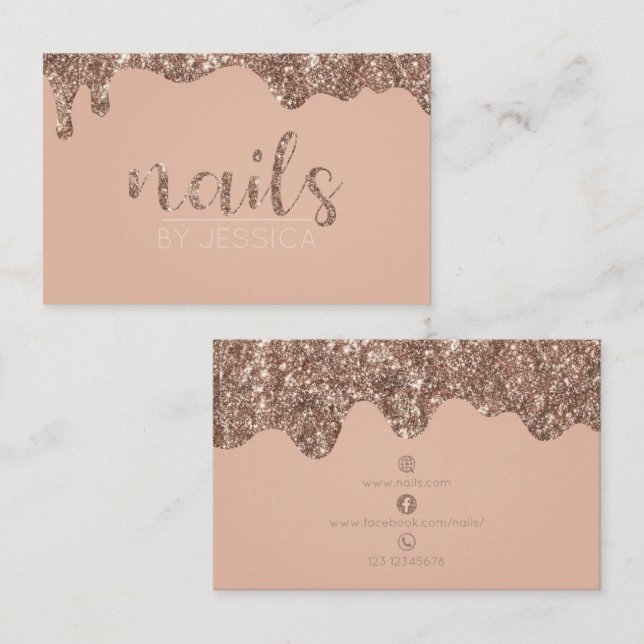 Nail tech Business Card (Front/Back)
