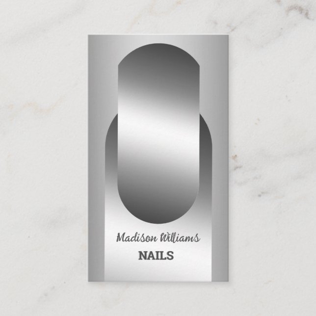 Nail Tech Business Card (Front)