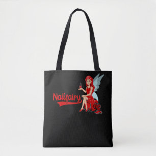 Nail Tech Fairy Cosmetics Nail Technician Manicuri Tote Bag