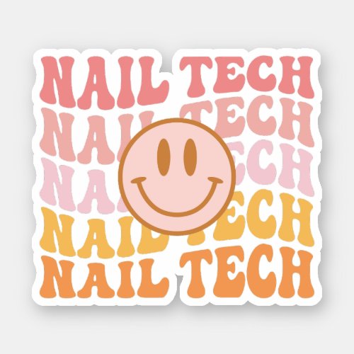 Nail Tech Nail Tech Appreciation Gift Manicurist Sticker