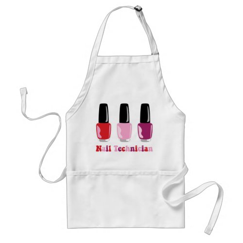 Nail Technician Adult Apron