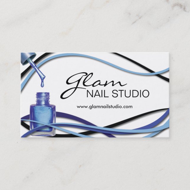Nail Technician Business Card (Front)